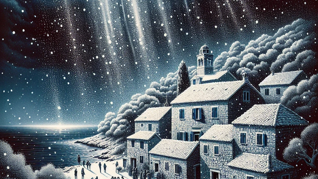 Snijeg na Braču: Bijela čarolija na sunčanom otoku